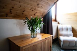 Posezení v ubytování Hetényi Apartmanház és Birtok