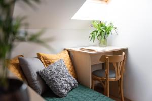 Posezení v ubytování Hetényi Apartmanház és Birtok