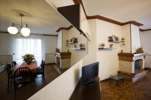 Posezení v ubytování Casa Renalda
