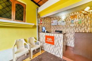 Vstupní hala nebo recepce v ubytování FabHotel Yoyo Cottage With Pool - Nr Chapora Fort