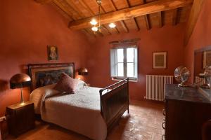 Säng eller sängar i ett rum på Casale Monticchio