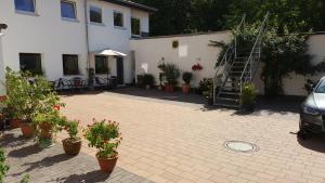 Zahrada ubytování Hotel Am Kamin