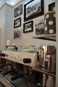 Coffee and tea making facilities at Hostal Carlos V