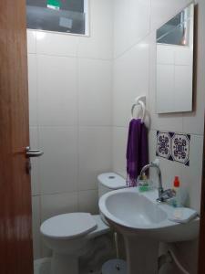 Koupelna v ubytování Condomínio Summer House, Itacimirim