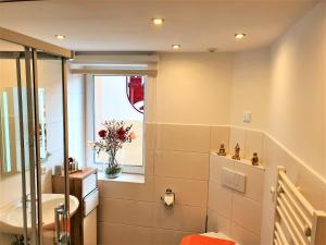Ένα μπάνιο στο Apart Hotel Wernigerode