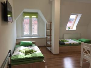 Cama o camas de una habitación en Best apartments Teplice