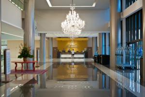 Vstupní hala nebo recepce v ubytování Gran Bourbon Hotel Asuncion + 37 fotografií