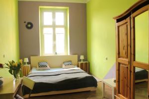 Posteľ alebo postele v izbe v ubytovaní Hostel Centrum Sabot