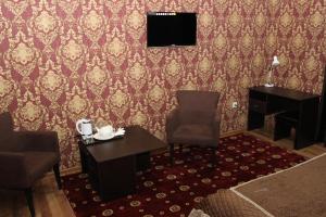 Posezení v ubytování Hotel Zarafshon in Dushanbe