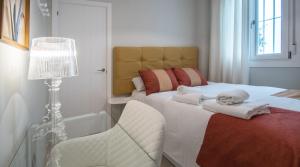 Posteľ alebo postele v izbe v ubytovaní Apartamento Sueño de la Caleta