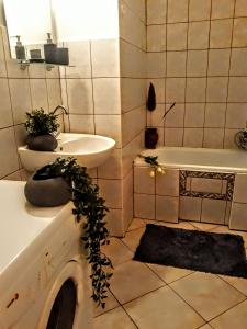 Koupelna v ubytování Turul Apartment Budapest