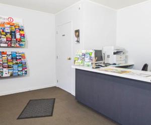 Köök või kööginurk majutusasutuses Lake Dunstan Motel