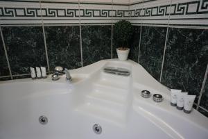 Koupelna v ubytování Deluxe Apartman Pervan