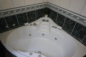 Koupelna v ubytování Deluxe Apartman Pervan