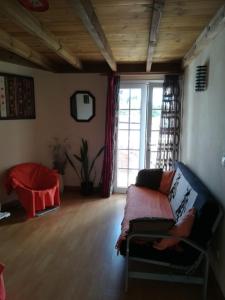 Posezení v ubytování Villa bleue