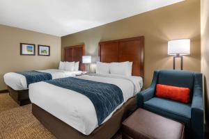 Krevet ili kreveti u jedinici u okviru objekta Comfort Inn Ocala Silver Springs