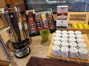 Coffee and tea making facilities at Schönauer Hof