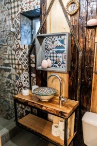 Koupelna v ubytování Apartament Art Cluj
