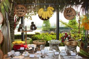 ห้องอาหารหรือที่รับประทานอาหารของ Muong Thanh Grand Thanh Hoa Hotel