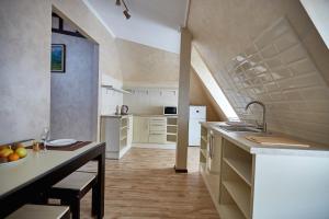 Dapur atau dapur kecil di Отель Яна