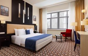 Кровать или кровати в номере Отель Ногай