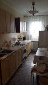 Kuchyňa alebo kuchynka v ubytovaní APARTAMENT CENTRUM MIASTA