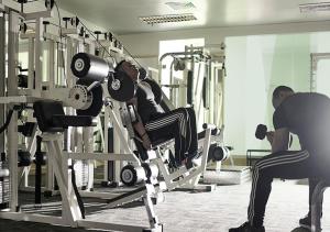 
The fitness center and/or fitness facilities at Hotel Equatorial Penang
