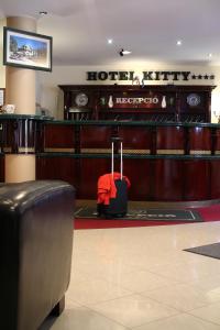 The lobby or reception area at Hotel Kitty