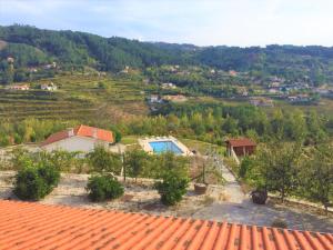 a view from the roof of a house at Quinta do Pêso in Amarante
