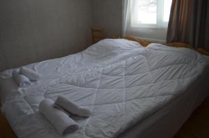 Postel nebo postele na pokoji v ubytování Guesthouse Qarim