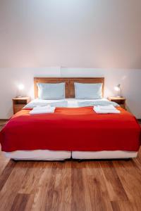 Postelja oz. postelje v sobi nastanitve Hotel Laxnes