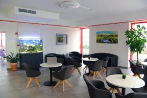 Posezení v ubytování TOP HOTEL