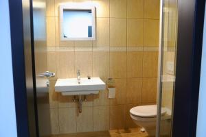 Koupelna v ubytování TOP HOTEL + 25 fotografií
