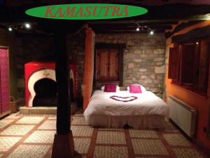 Posteľ alebo postele v izbe v ubytovaní Antaviana Cantabria
