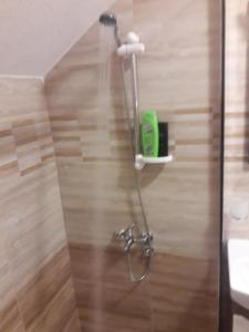 Ett badrum på Vučeljić rooms