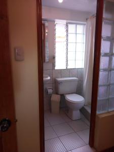 Koupelna v ubytování Hostal Cusco Inn