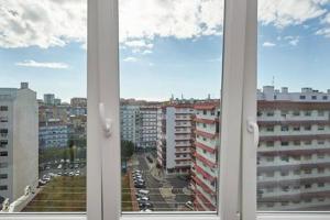 Γενική άποψη της πόλης Falagueira ή θέα της πόλης από  αυτό το διαμέρισμα