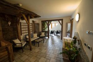 Posezení v ubytování Hotel Thuinerwaldele