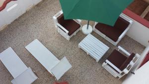 A seating area at Villa Laura Salento
