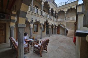 Μπαλκόνι ή βεράντα στο Çakıltaşı Evi Otel Spa