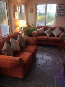 A seating area at St. Catherines