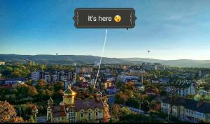 Nespecifikovaný výhled na hory nebo výhled na hory při pohledu z bed and breakfast