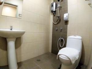 Koupelna v ubytování Hotel Jelai @ Temerloh, Pahang