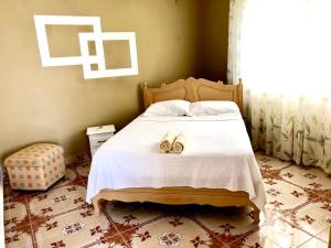 Postel nebo postele na pokoji v ubytování Sunshine Villa Mauritius