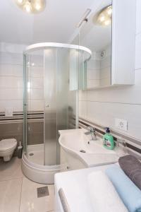 Koupelna v ubytování Urban Luxury Suites Juricevic