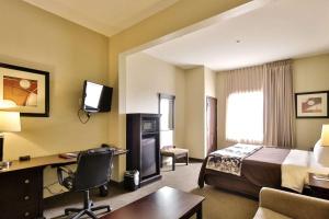 TV a/nebo společenská místnost v ubytování Sleep Inn & Suites University