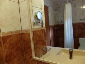 Koupelna v ubytování Apartments Sunce