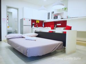 Kuhinja ili čajna kuhinja u objektu Penang Studio Suite in Georgetown