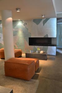 Khu vực ghế ngồi tại Fletcher Hotel - Restaurant Elzenduin