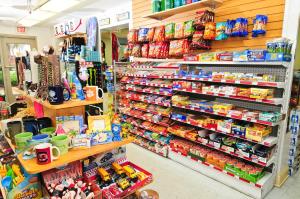 a store filled with lots of different types of food at Sea Crest Oceanfront Resort in Myrtle Beach